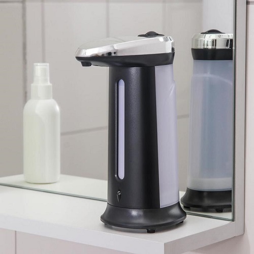 Dispenser-for-liquid-soap-dispenser-touch-battery-powered-400-ml-color-black